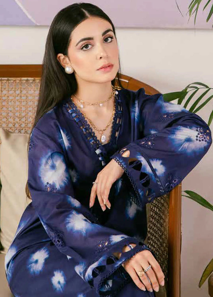 Bellerina by Nureh Chikankari Lawn Suits Unstitched 2 Piece NU25BE NU2-156 - Summer Collection