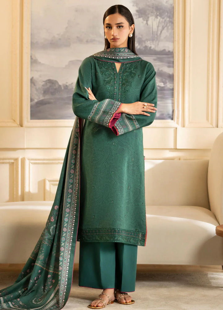 Bellini By Seran Embroidered Viscose Suit Unstitched 3 Piece SRN24BW D-10 Noelle - Winter Collection