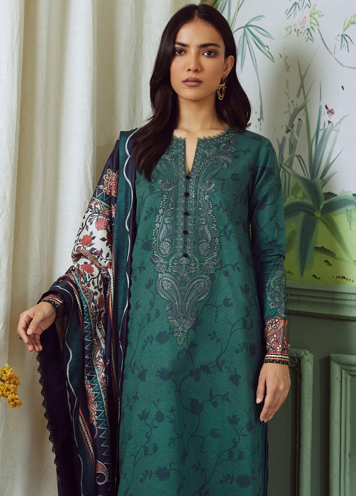 Bellini By Seran Embroidered Cotail Suits Unstitched 3 Piece SRN23BL D-07 Amour - Winter Collection