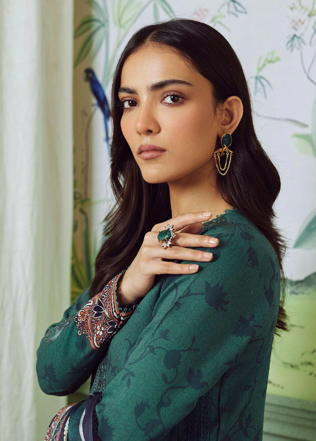 Bellini By Seran Embroidered Cotail Suits Unstitched 3 Piece SRN23BL D-07 Amour - Winter Collection