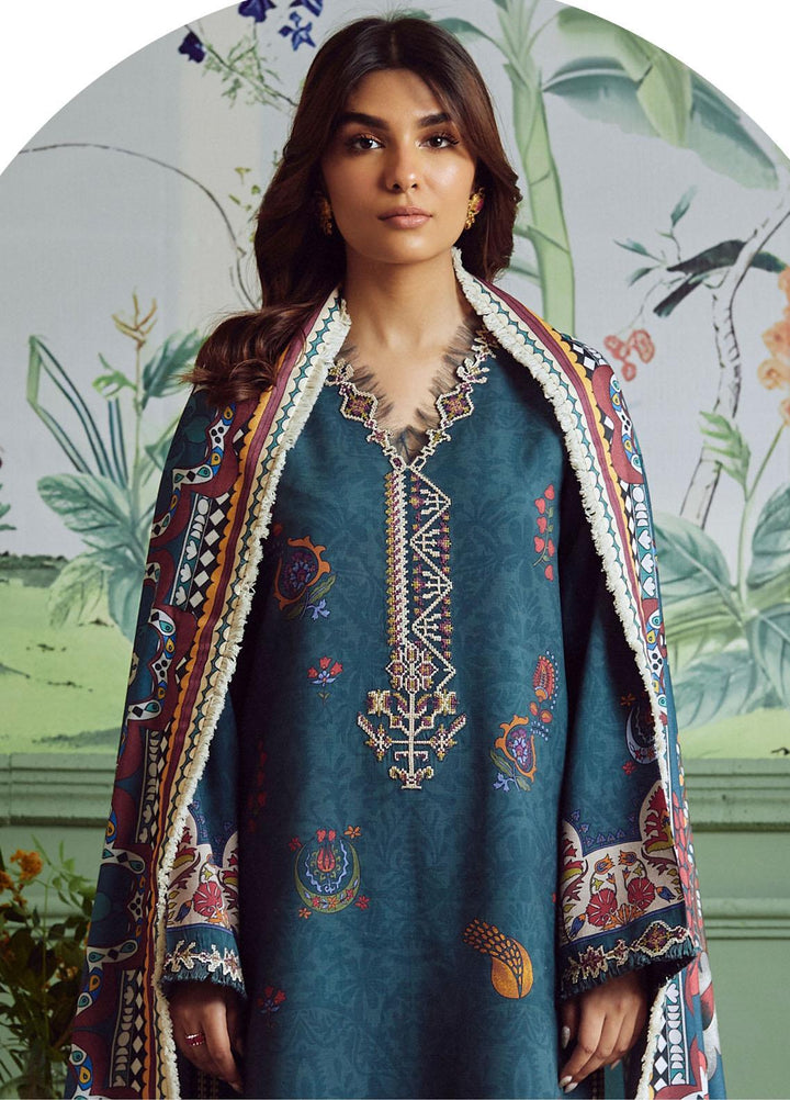 Bellini By Seran Embroidered Viscose Suits Unstitched 3 Piece SRN23BL D-09 Camille - Winter Collection