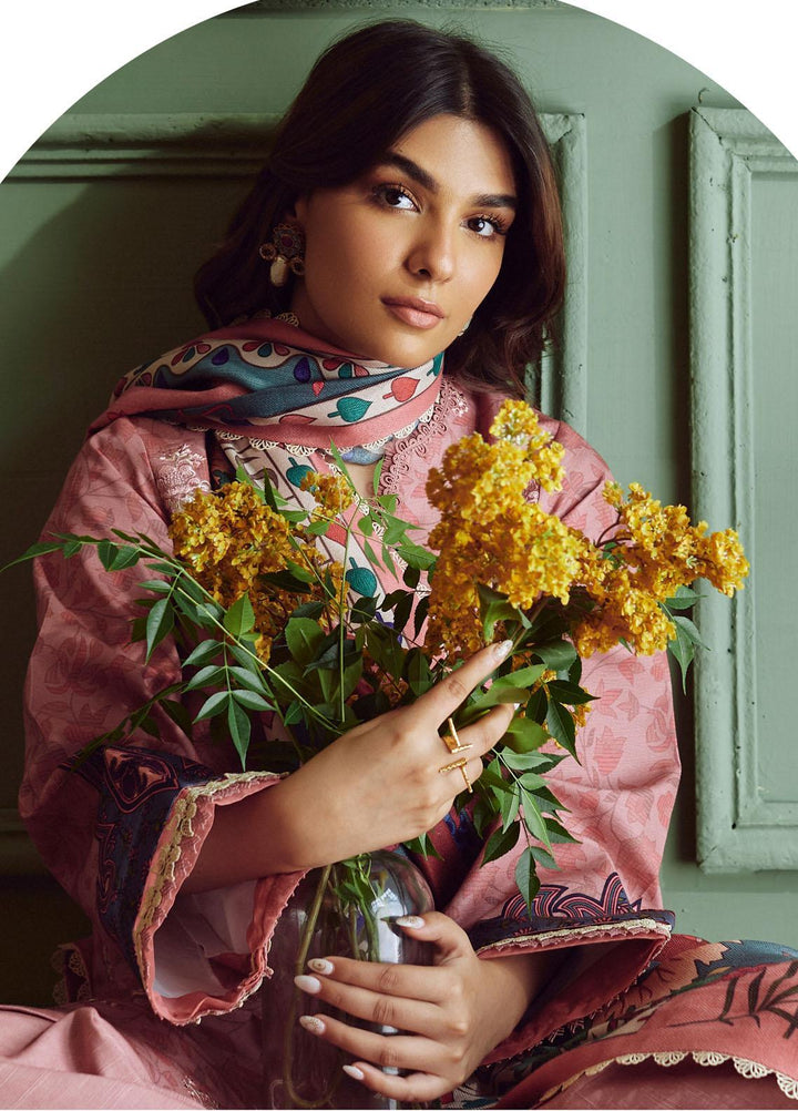 Bellini By Seran Embroidered Khaddar Suits Unstitched 3 Piece SRN23BL D-10 Elyna - Winter Collection