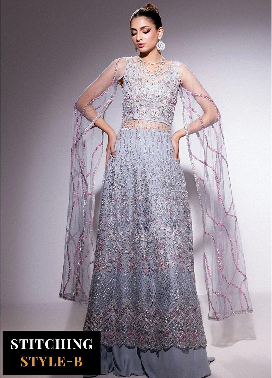 Mushq Embroidered Raw Silk Suits Unstitched 4 Piece MQ24BM BOM-07 Nora - Luxury Collection