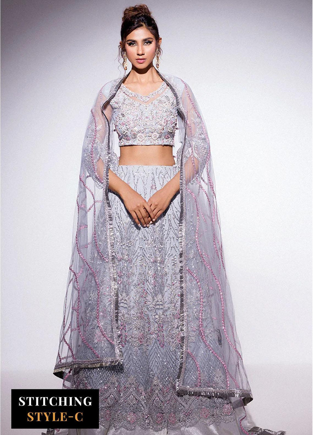 Mushq Embroidered Raw Silk Suits Unstitched 4 Piece MQ24BM BOM-07 Nora - Luxury Collection