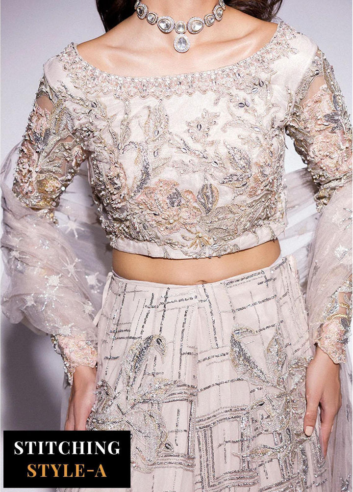 Mushq Embroidered Chiffon Suits Unstitched 3 Piece MQ24BM BOM-08 Flavia - Luxury Collection