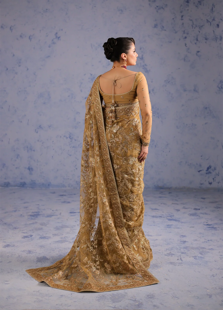 Amoris by Imran Ramzan Embroidered Saree Eblouissant Bijoutee - Wedding Collection