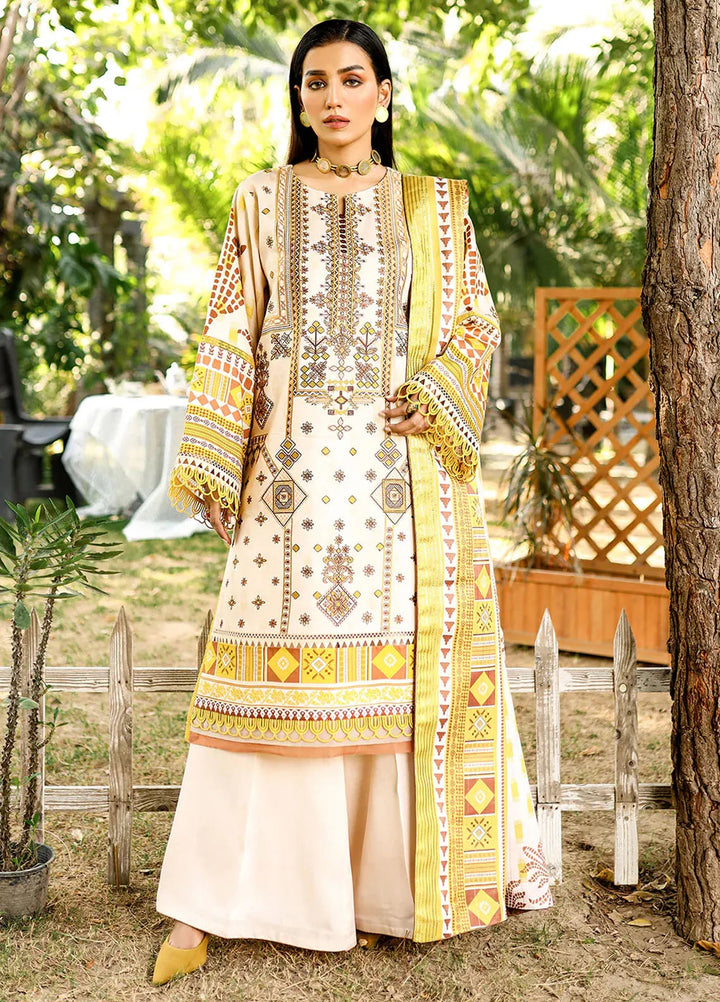 Bin Ilyas Embroidered Kotail Suits Unstitched 3 Piece BI24MJ 761 A - Winter Collection