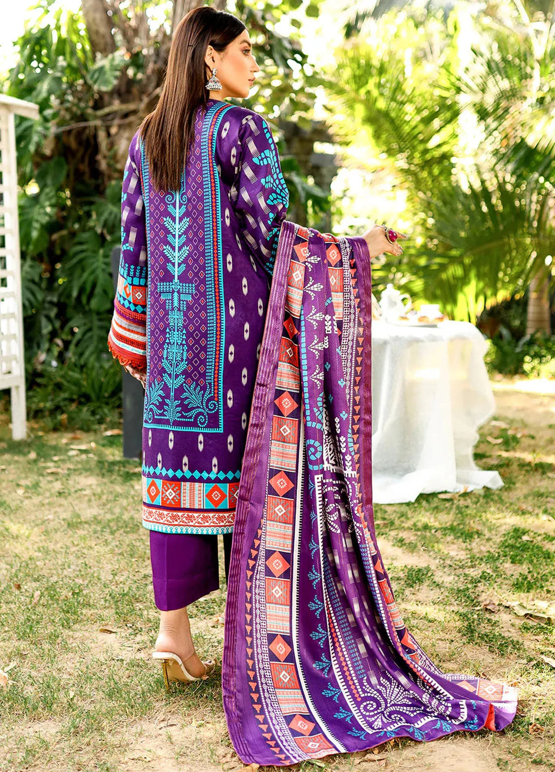 Bin Ilyas Embroidered Kotail Suits Unstitched 3 Piece BI24MJ 761 B - Winter Collection