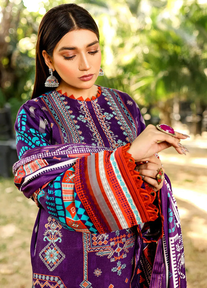 Bin Ilyas Embroidered Kotail Suits Unstitched 3 Piece BI24MJ 761 B - Winter Collection