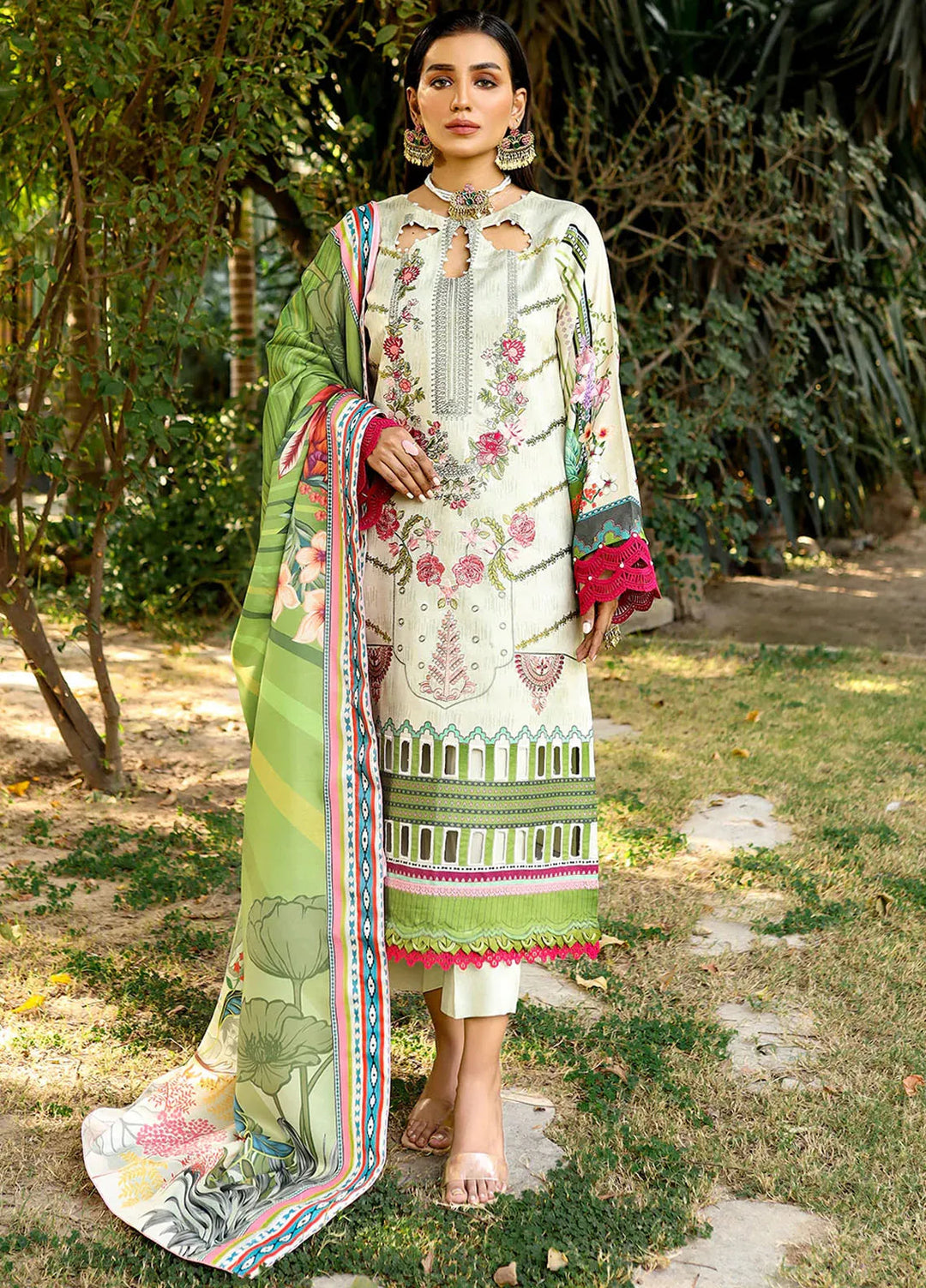 Bin Ilyas Embroidered Kotail Suits Unstitched 3 Piece BI24MJ 762 A - Winter Collection
