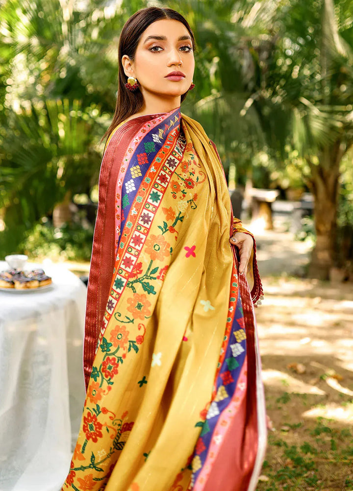 Bin Ilyas Embroidered Kotail Suits Unstitched 3 Piece BI24MJ 763 A - Winter Collection