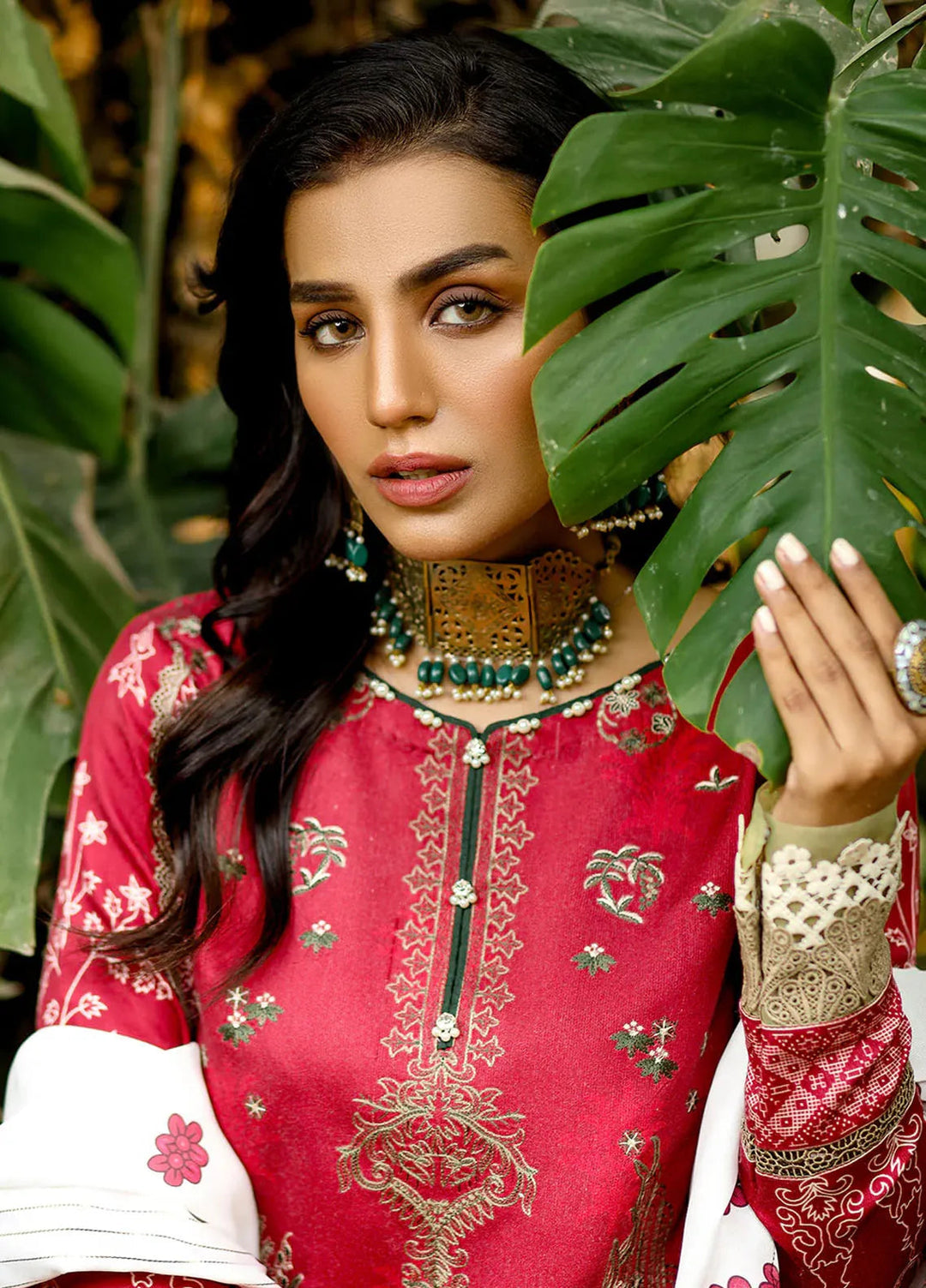 Bin Ilyas Embroidered Kotail Suits Unstitched 3 Piece BI24MJ 766 B - Winter Collection