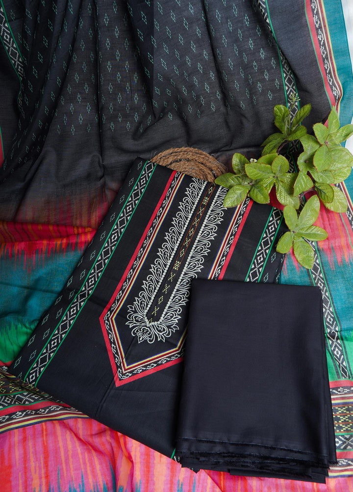 Bin Saeed Printed Lawn Suits Unstitched 3 Piece BS22L D-201 - Summer Collection