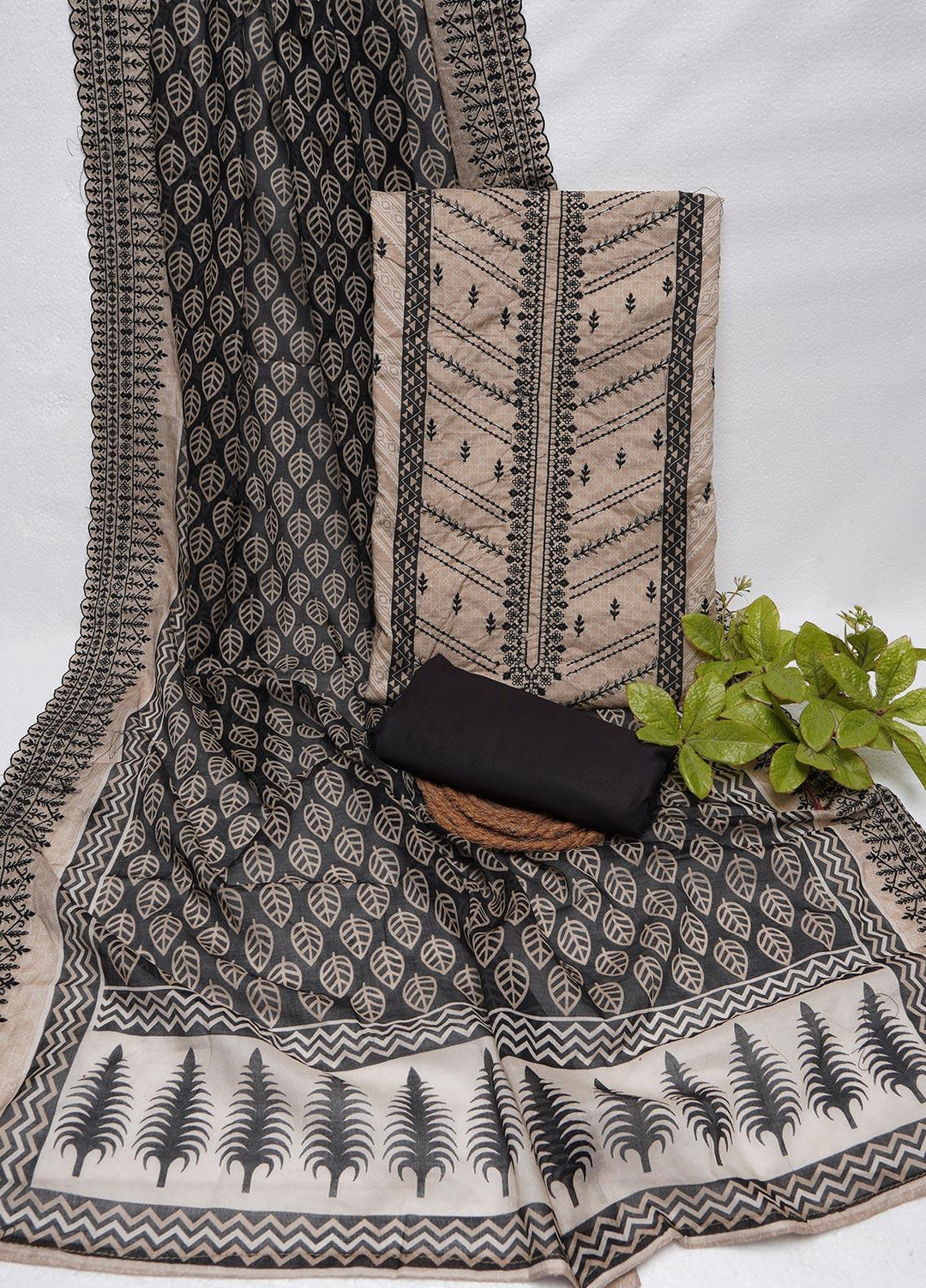 Bin Saeed Embroidered Lawn Suits Unstitched 3 Piece BS22E BS-128 - Summer Collection