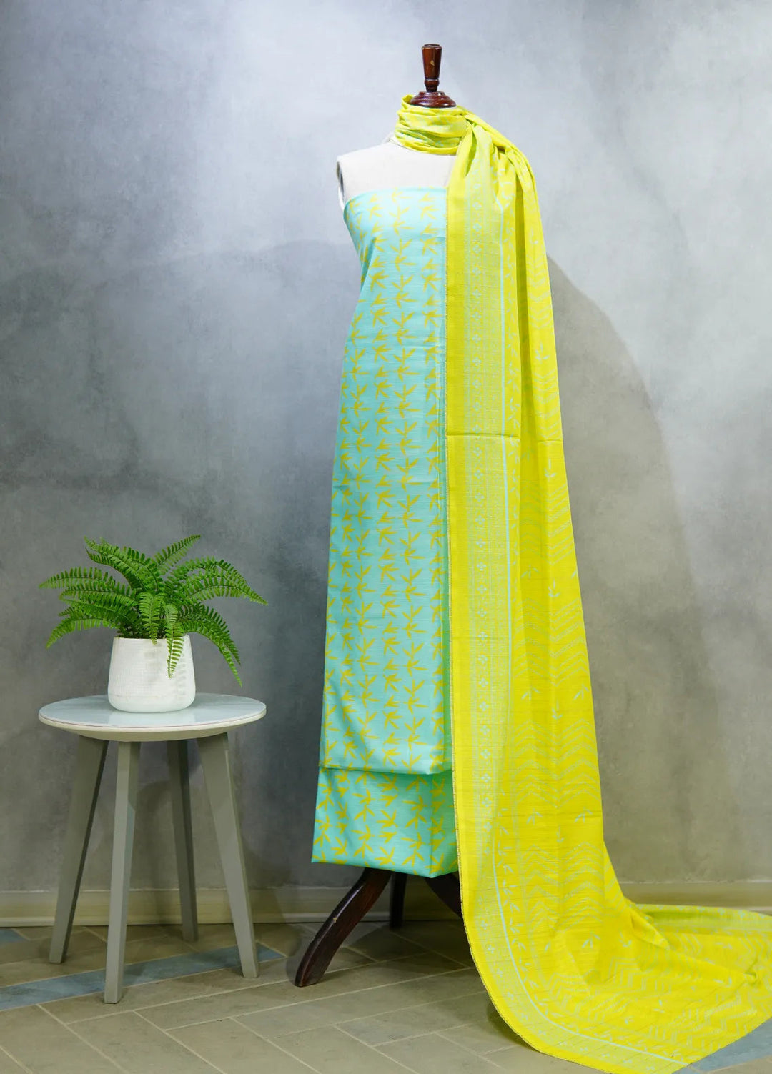 Bin Saeed Khaddar Suits Unstitched 3 Piece BN24UK D-16 - Fall Collection