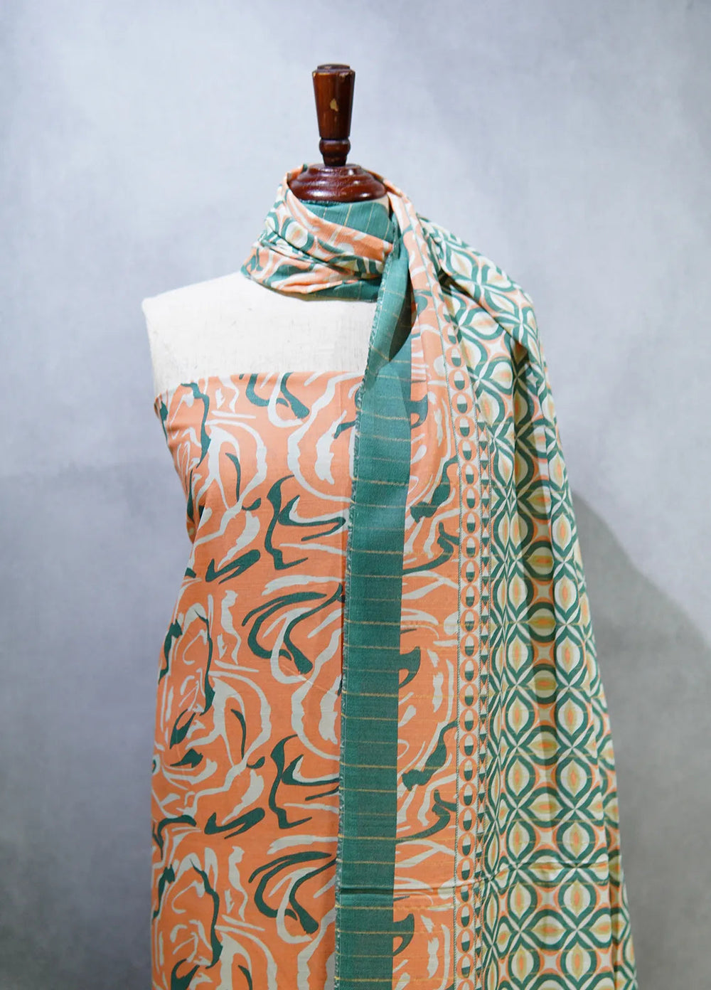 Bin Saeed Khaddar Suits Unstitched 3 Piece BN24UK D-21 - Fall Collection