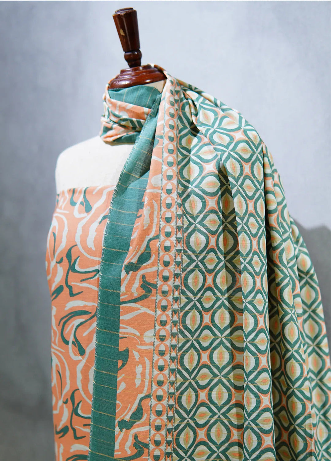 Bin Saeed Khaddar Suits Unstitched 3 Piece BN24UK D-21 - Fall Collection