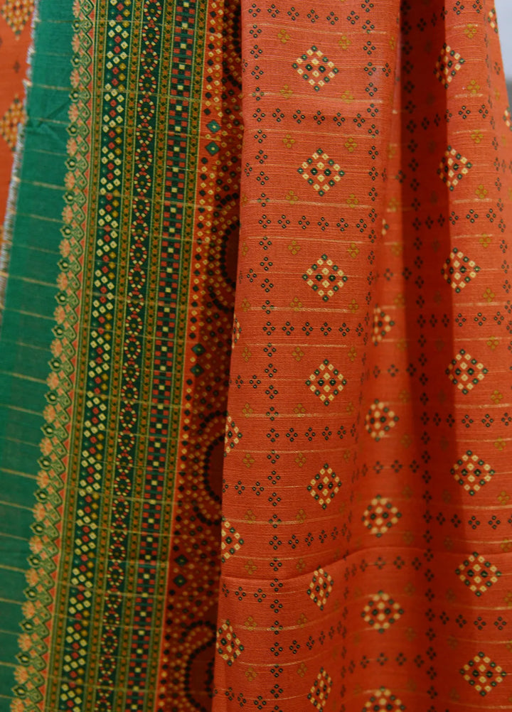 Bin Saeed Khaddar Suits Unstitched 3 Piece BN24UK D-8 - Fall Collection