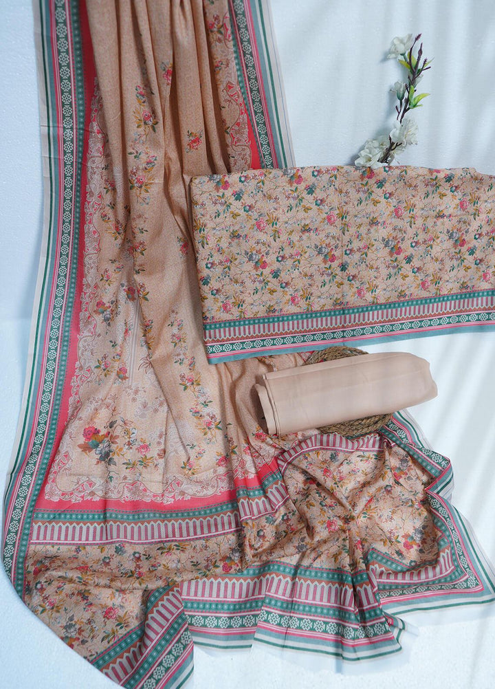 Bin Saeed Printed Lawn Suit Unstitched 3 Piece BS22M D-405 - Summer Collection