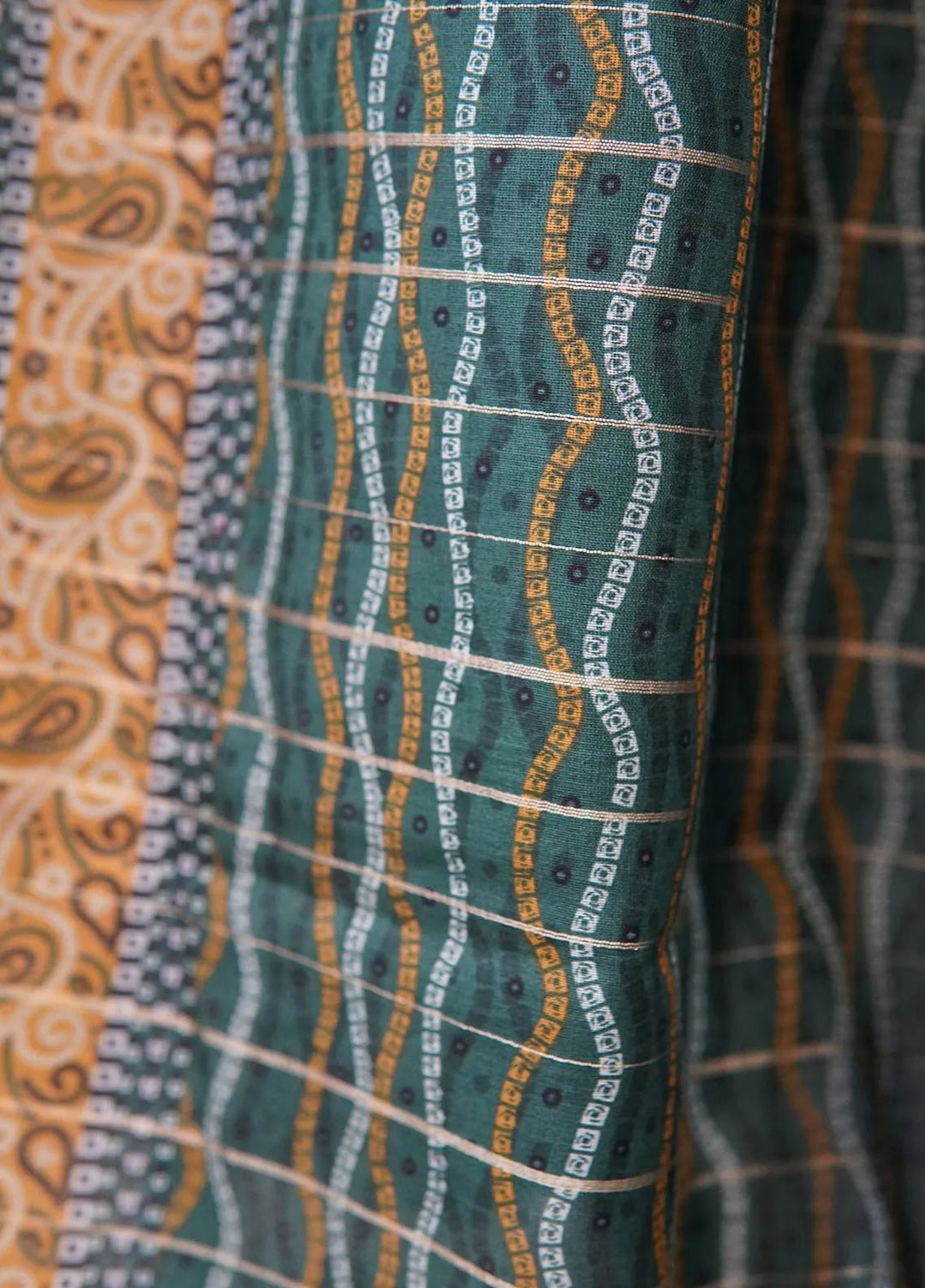 Bin Saeed Printed Cotton Suit Unstitched 3 Piece BN24F D-70 - Summer Collection