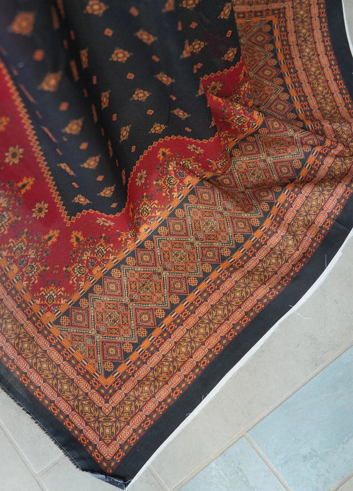 Bin Saeed Printed Suit Unstitched 3 Piece BN24F D-725 - Summer Collection