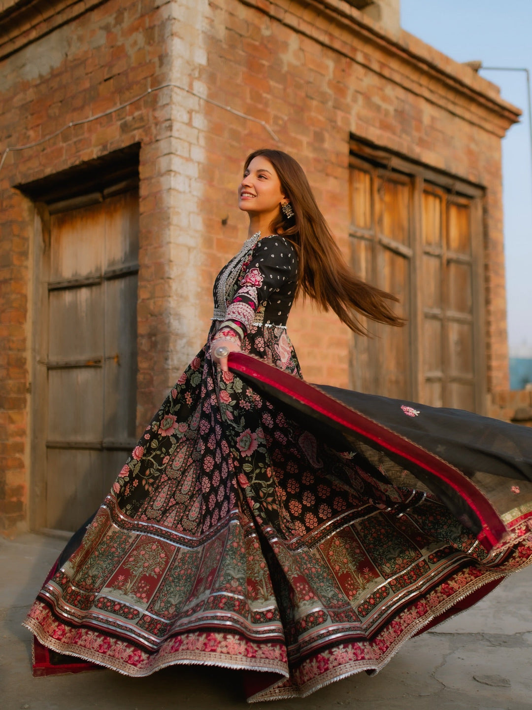 Mashriq by Bin Ilyas Unstitched Embroidered Lawn 3 Piece Suit BI26UML D115B - Festive Collection