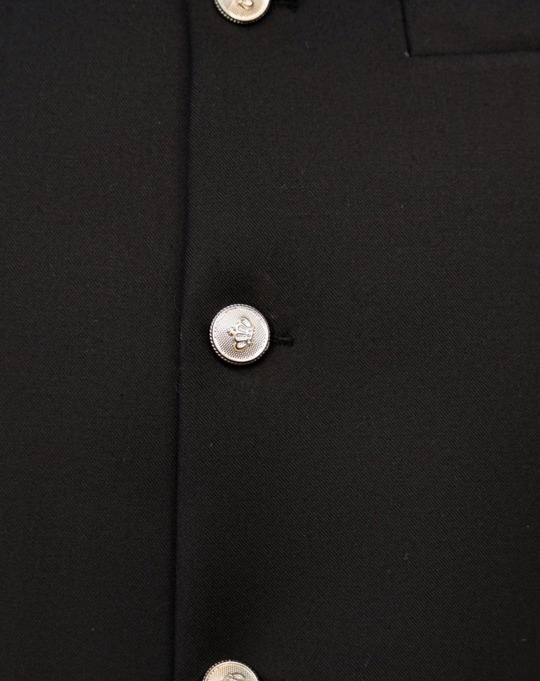 Muraqsh Ready To Wear Solids Cotton Men Navy Blue Kurta Trouser with Black Suiting Waistcoat Round Cut MUR-PB-KS - Summer Collection