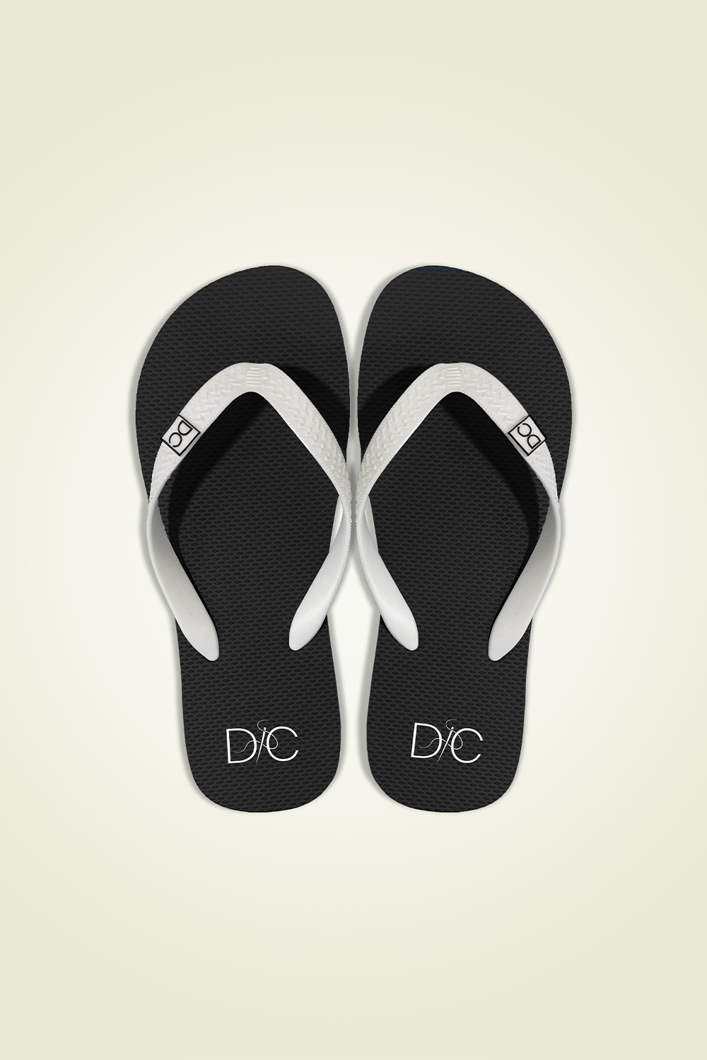 Divinely Crafted Men Flip Flops Black MFF-1225-BLK - Summer Collection