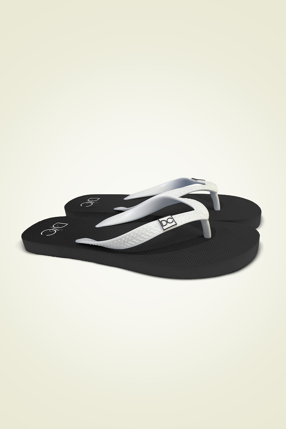 Divinely Crafted Men Flip Flops Black MFF-1225-BLK - Summer Collection