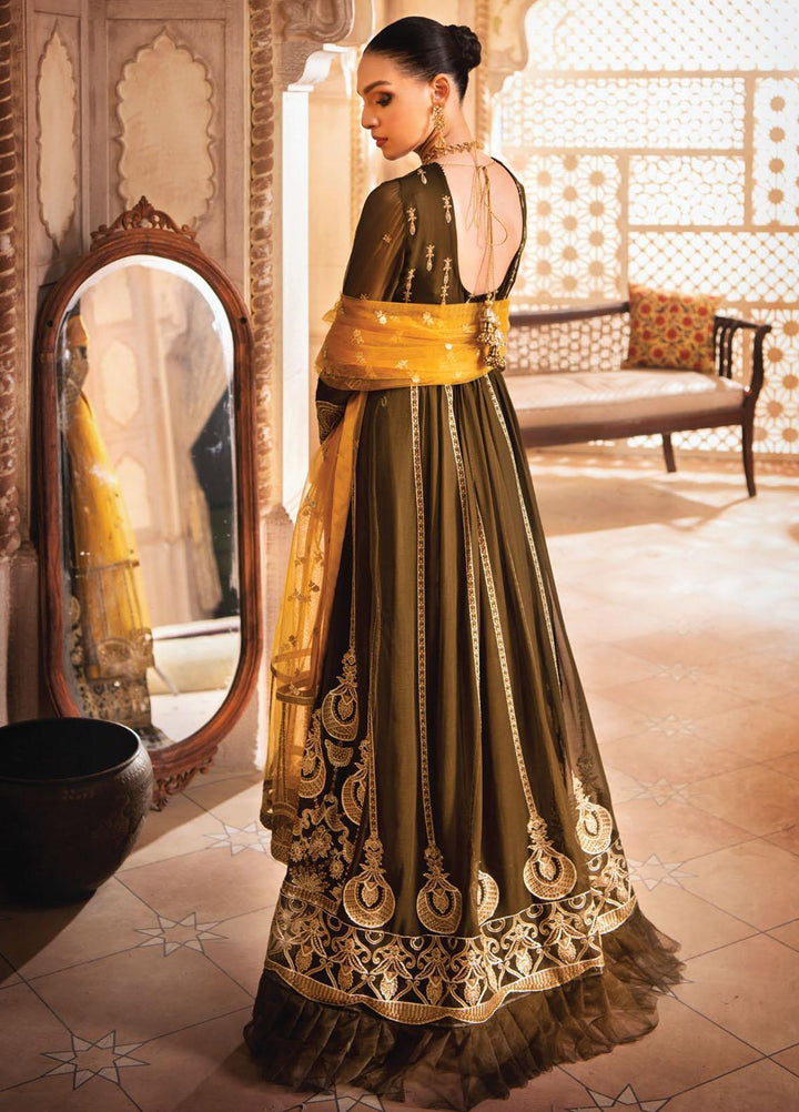 Blanche Fashion Embroidered Chiffon Suits Unstitched 3 Piece BLF22C BLC-10 - Luxury Festive Collection