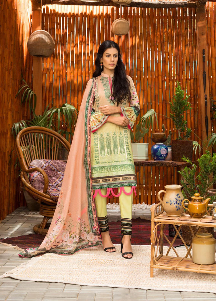 Blend Inn By Regalia Textiles Embroidered Chikankari Suits Unstitched 3 Piece RGT21B 03 - Summer Collection
