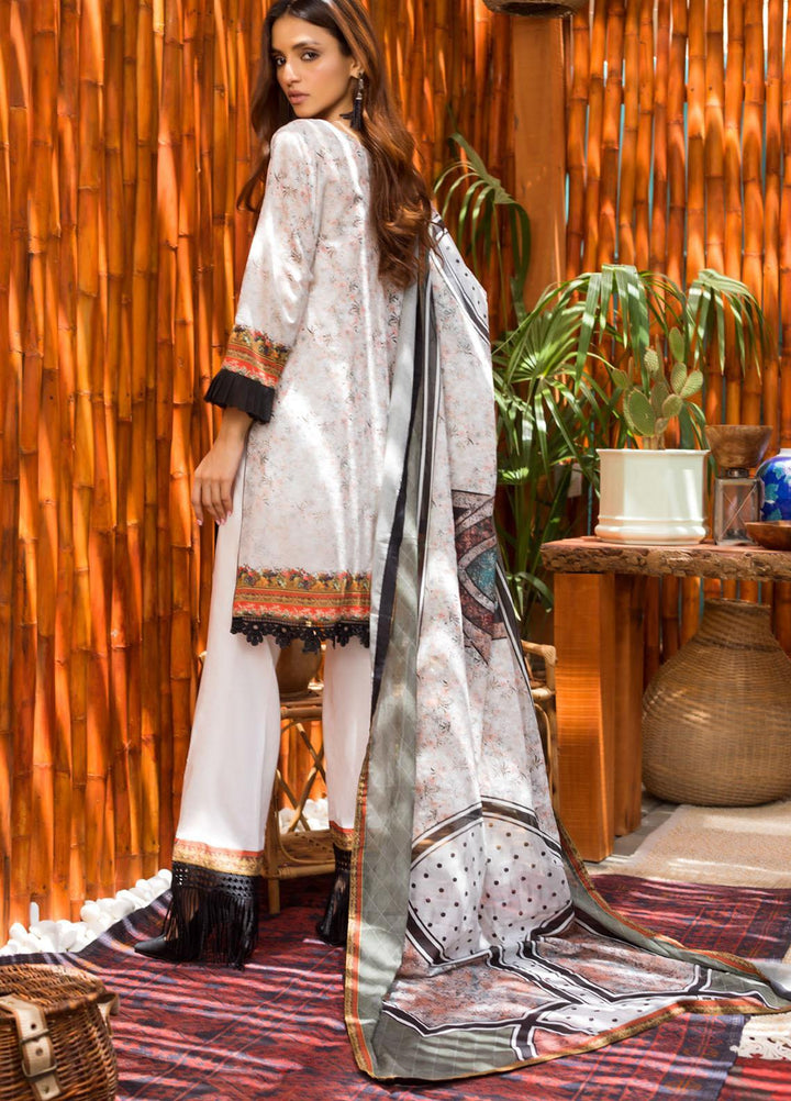 Blend Inn By Regalia Textiles Embroidered Chikankari Suits Unstitched 3 Piece RGT21B 07 - Summer Collection