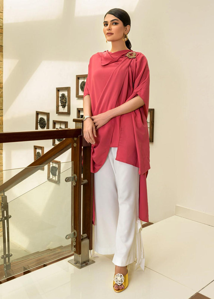 Jooray Kapray Pret Western Silk 2 Piece Suit JK23B Carnation