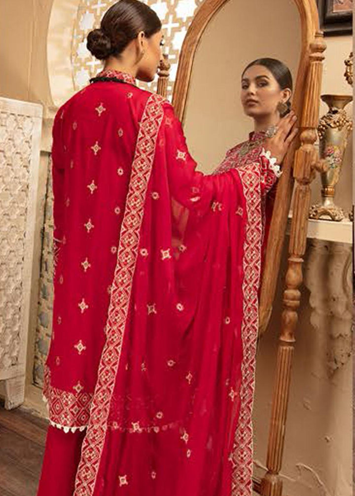 Blossom By Riaz Arts Embroidered Lawn Suits Unstitched 3 Piece RA22BE 02 - Eid Collection