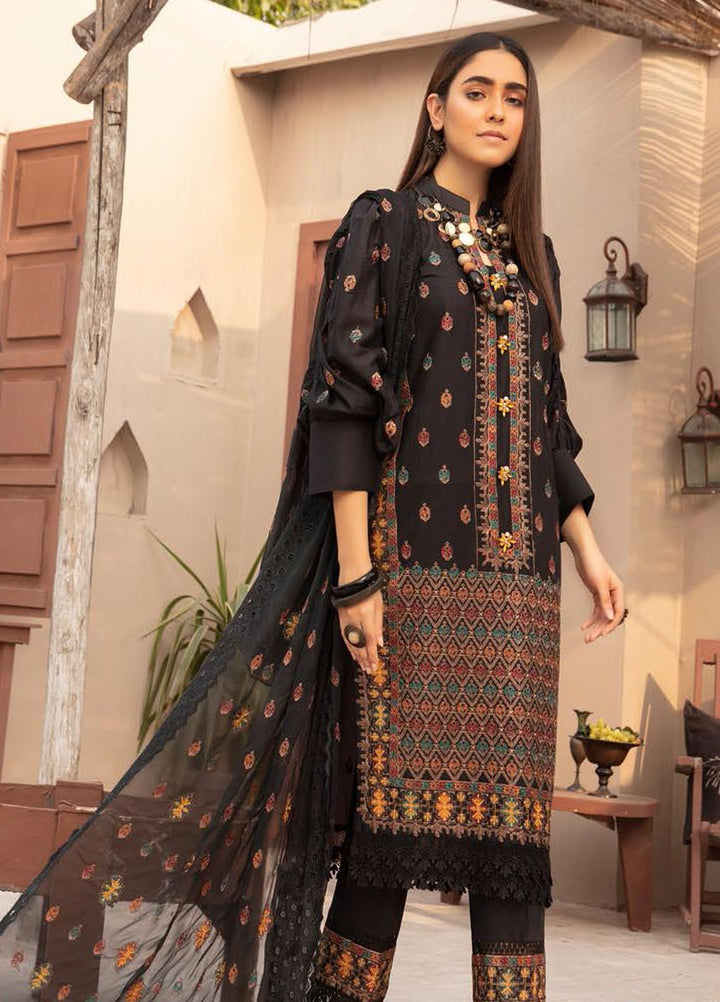 Blossom by Riaz Arts Embroidered Lawn Suits Unstitched 3 Piece RA21BE BL-06 - Summer Collection