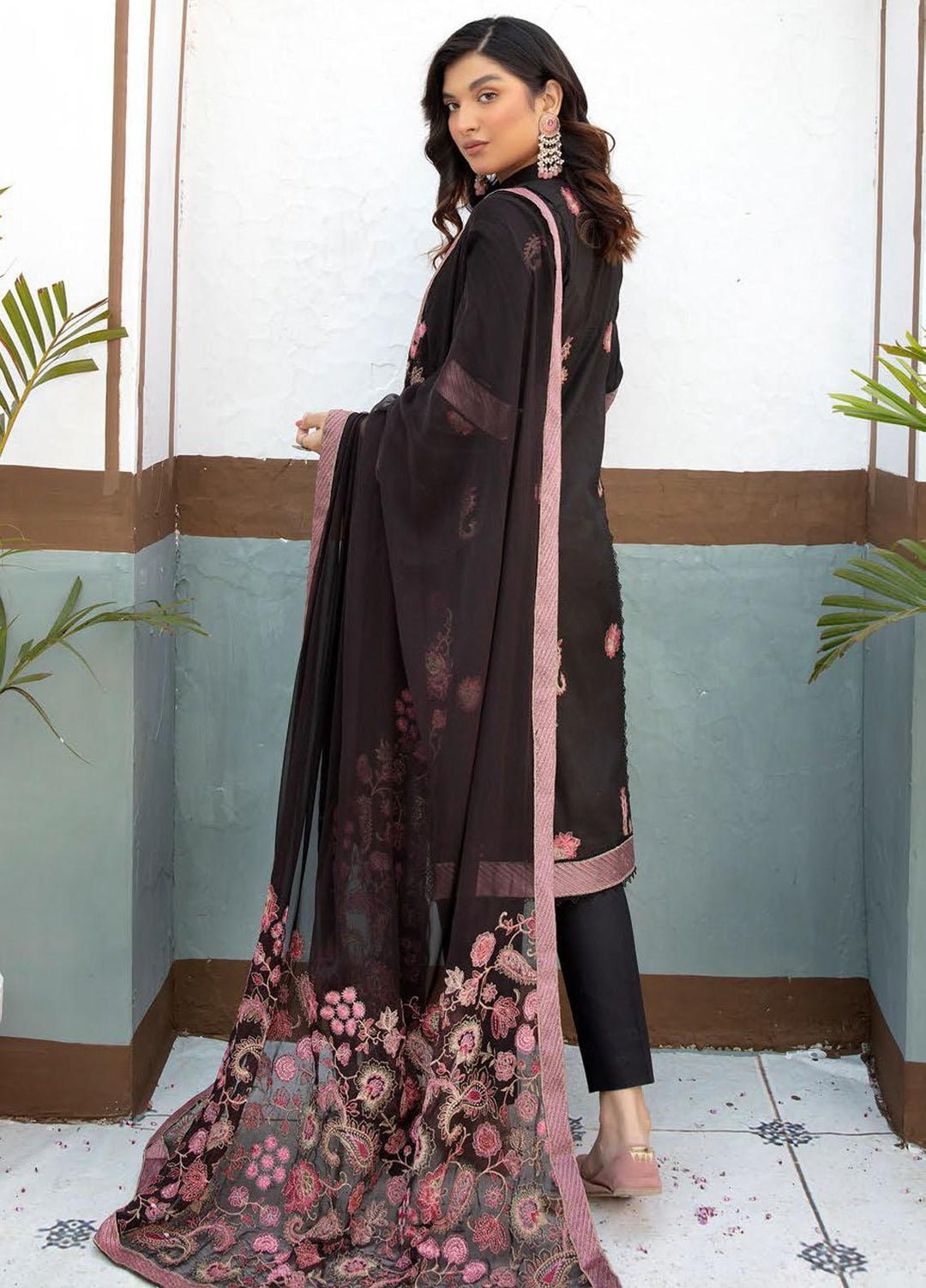 Blossom by Riaz Arts Embroidered Lawn Suits Unstitched 3 Piece RA22BL 02 - Exclusive Collection