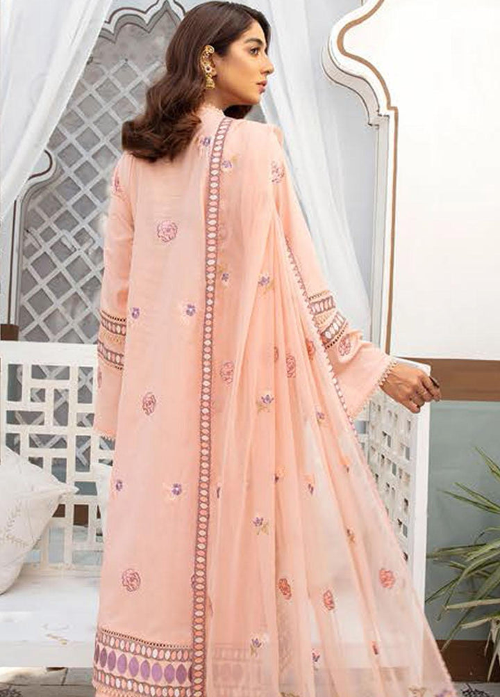 Blossom by Riaz Arts Embroidered Lawn Suits Unstitched 3 Piece RA22BL 04 - Exclusive Collection