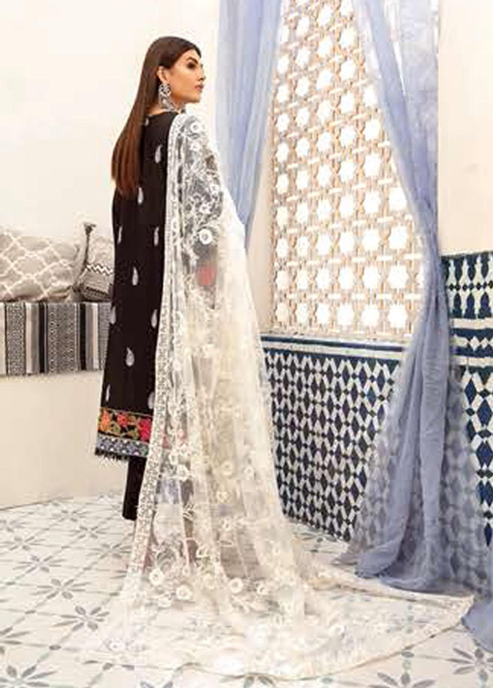 Blossom By Riaz Arts Embroidered Lawn Suits Unstitched 3 Piece RA22B 02 - Summer Collection