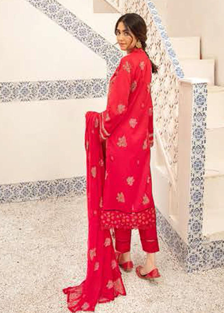 Blossom By Riaz Arts Embroidered Lawn Suits Unstitched 3 Piece RA22B 09 - Summer Collection