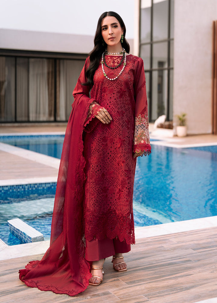 Bon Vivant by Florent Embroidered Lawn Suits Unstitched 3 Piece FL25BV FL-02 - Summer Collection