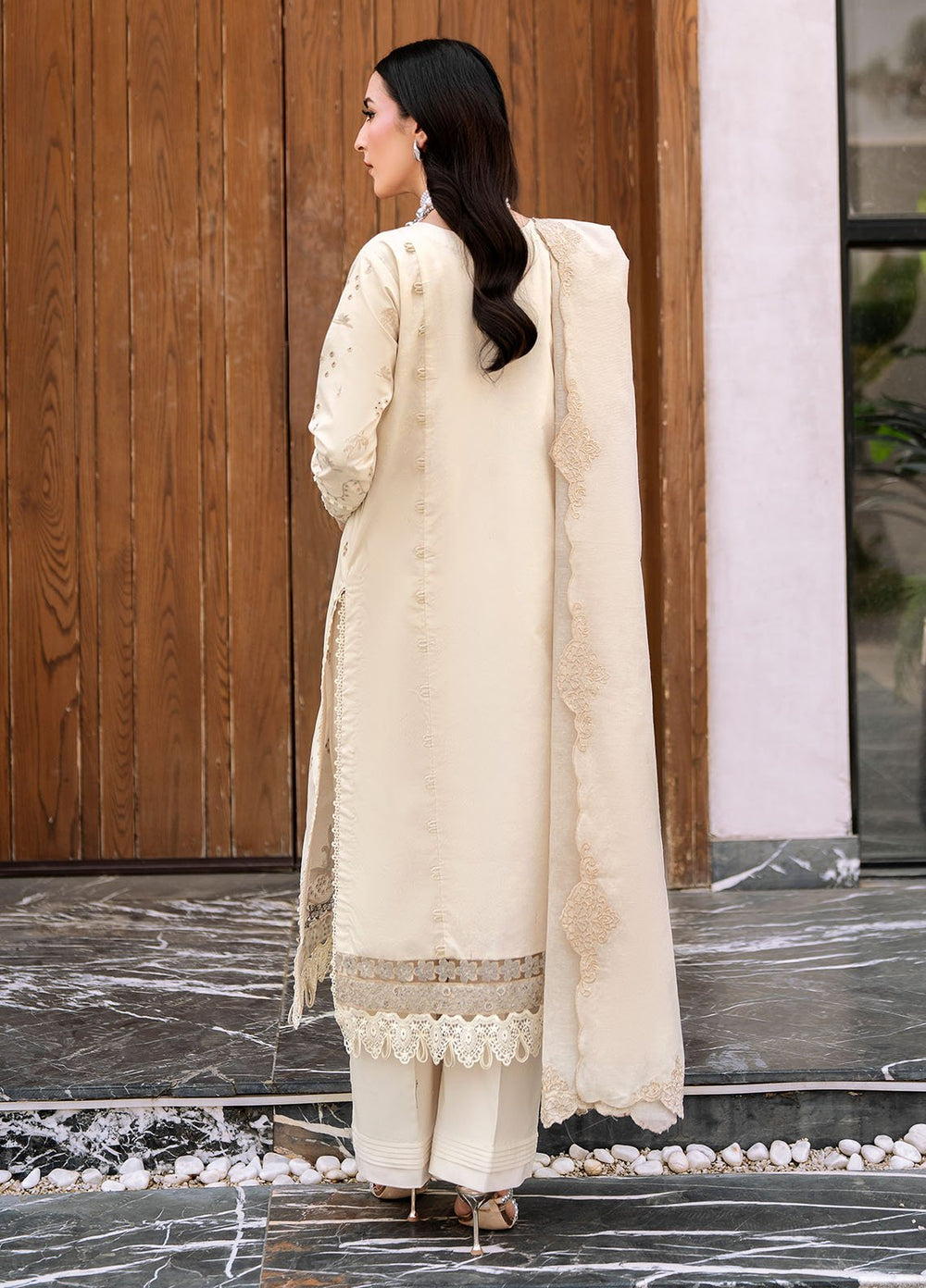 Bon Vivant by Florent Embroidered Lawn Suits Unstitched 3 Piece FL25BV FL-07 - Summer Collection