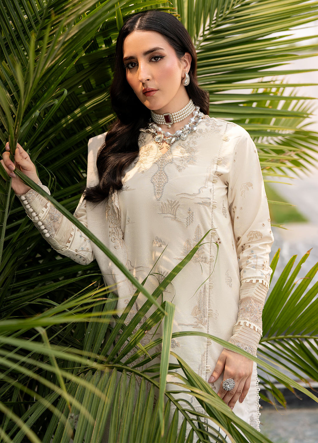 Bon Vivant by Florent Embroidered Lawn Suits Unstitched 3 Piece FL25BV FL-07 - Summer Collection