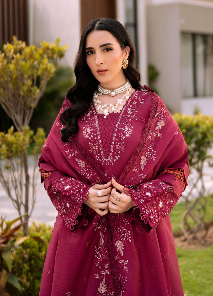 Bon Vivant by Florent Embroidered Lawn Suits Unstitched 3 Piece FL25BV FL-08 - Summer Collection