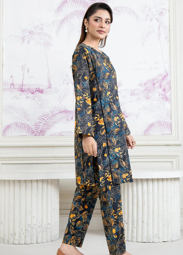 Botanical Bloom by Meerak Pret Printed Lawn 2 Piece Suit Charm