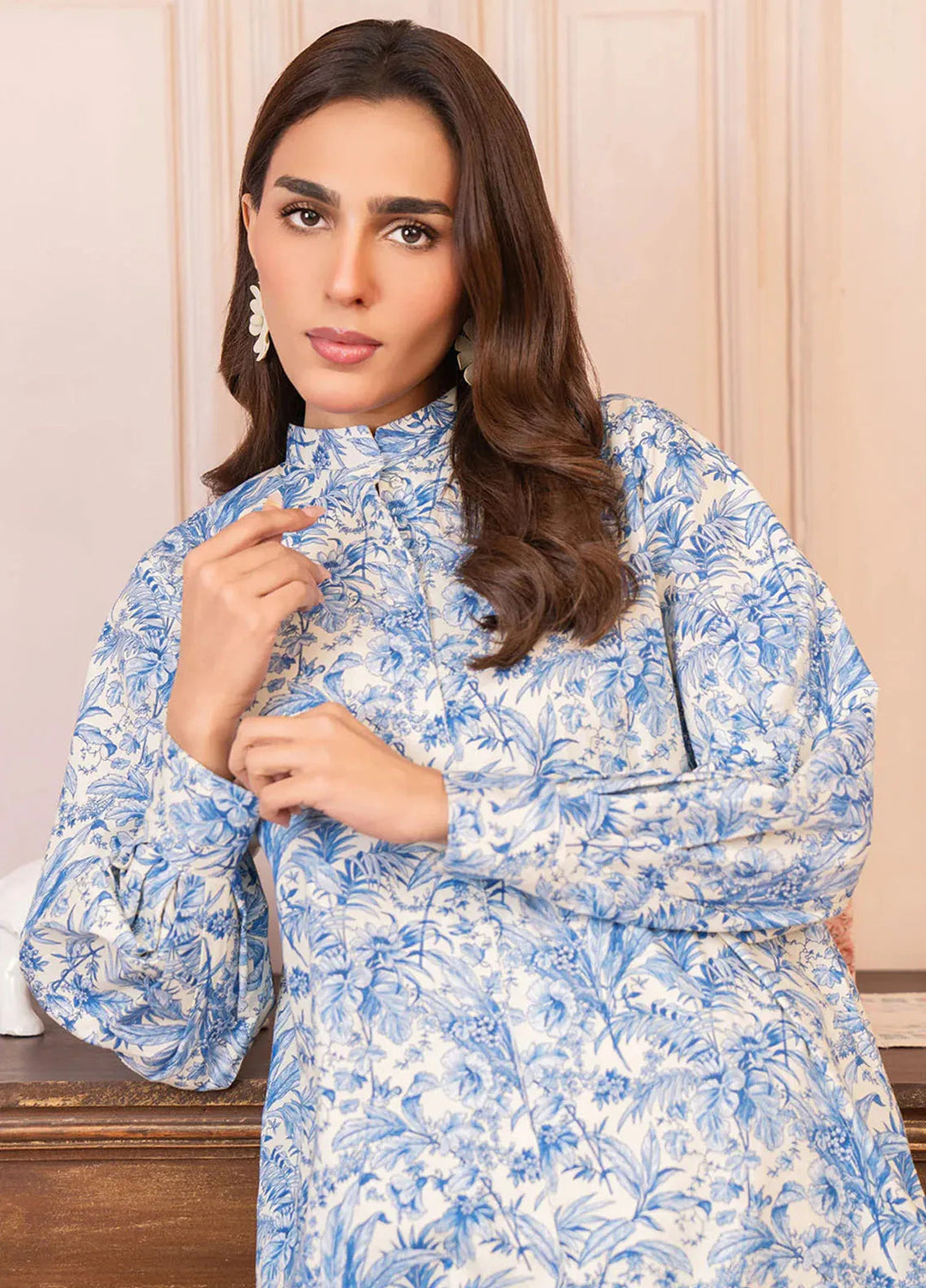 Botanical Bloom by Meerak Pret Printed Lawn 2 Piece Suit Lumin