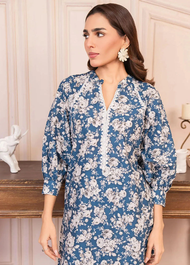 Botanical Bloom by Meerak Pret Printed Lawn 2 Piece Suit Zephyr