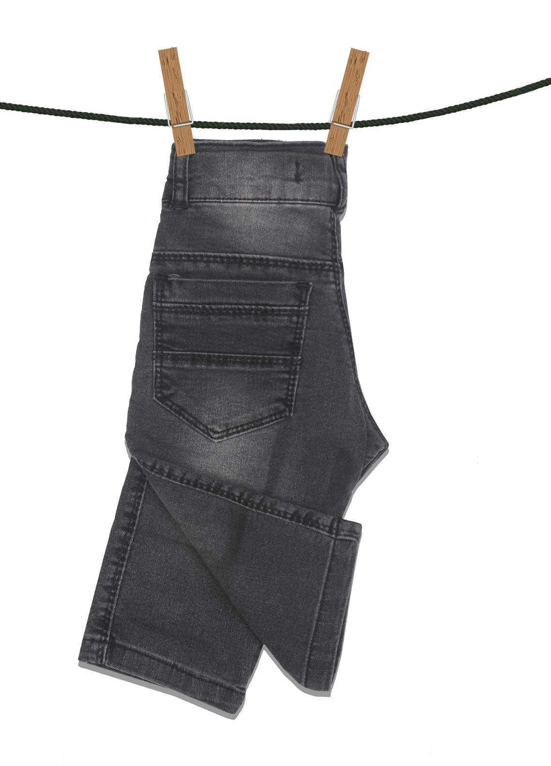 Sanaulla Exclusive Range Jersey Casual Shorts for Boys -  4137 Dark Grey