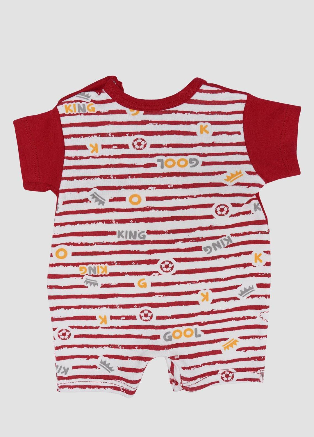 Sanaulla Exclusive Range Cotton Fancy Kids Romper -  0089 Red