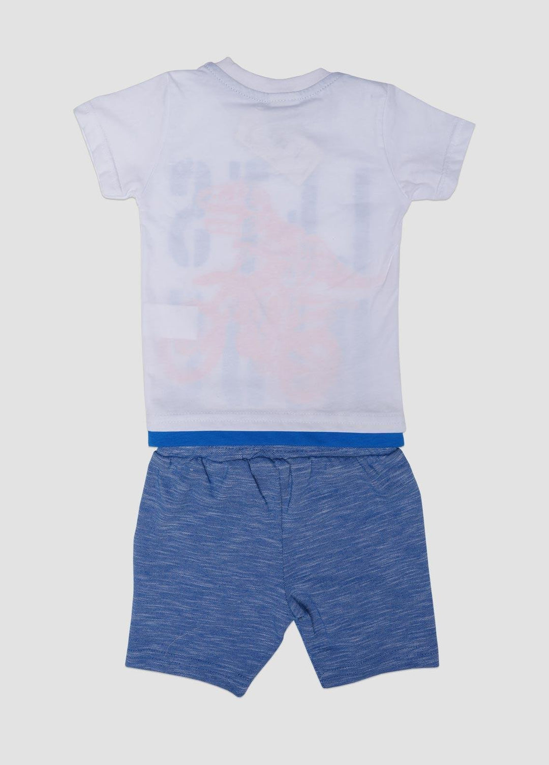 Sanaulla Exclusive Range Cotton Fancy Suits for Boys -  0129 White