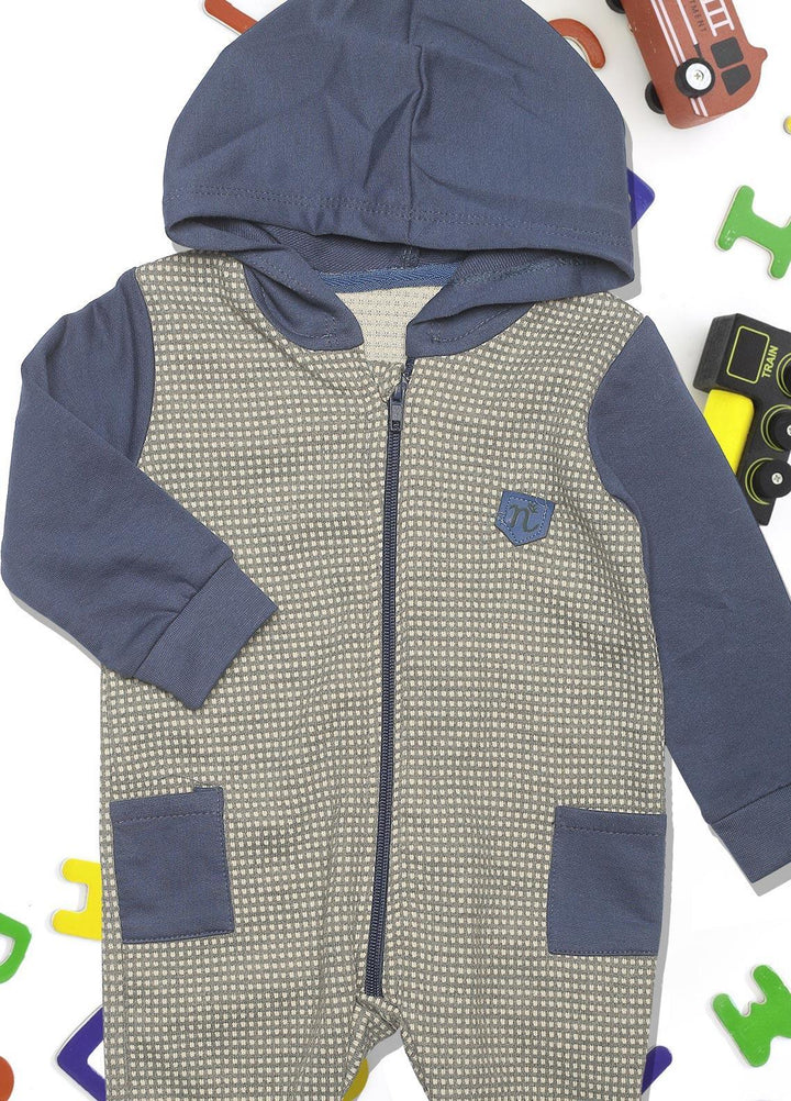 Sanaulla Exclusive Range   Rompers for Boys -  1011563 Blue